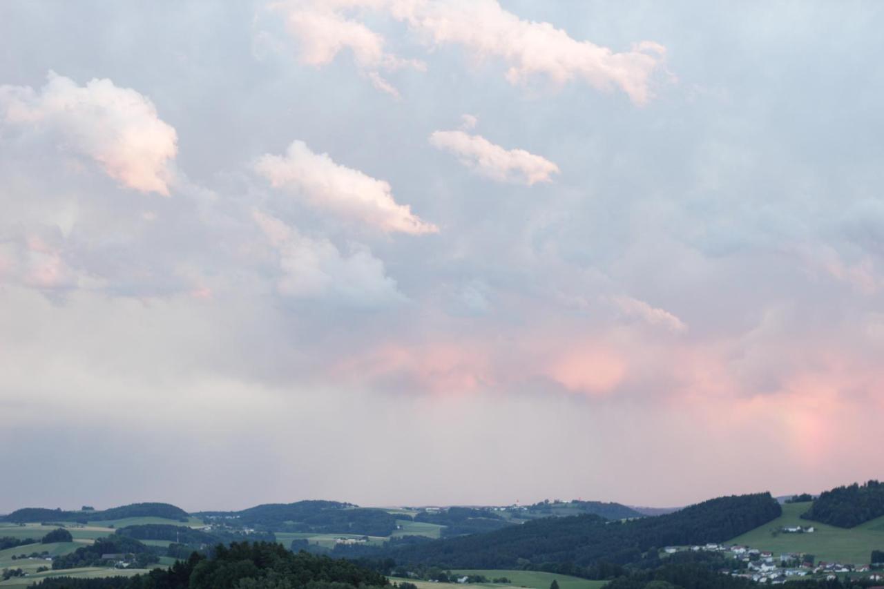 Ferienwohnung im Mühlviertler Panorama Vierseithof Lembach im Mühlkreis Exterior foto